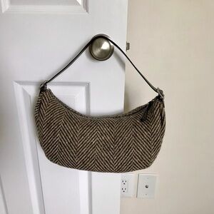 Kate Spade Nottingham Tweed Herringbone Handbag